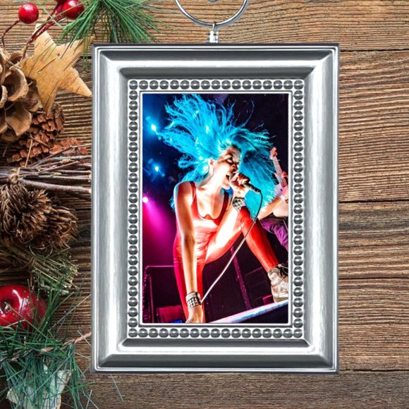 Diamante Rock Music Memorabilia Christmas Tree Ornament - Picture 1 of 3